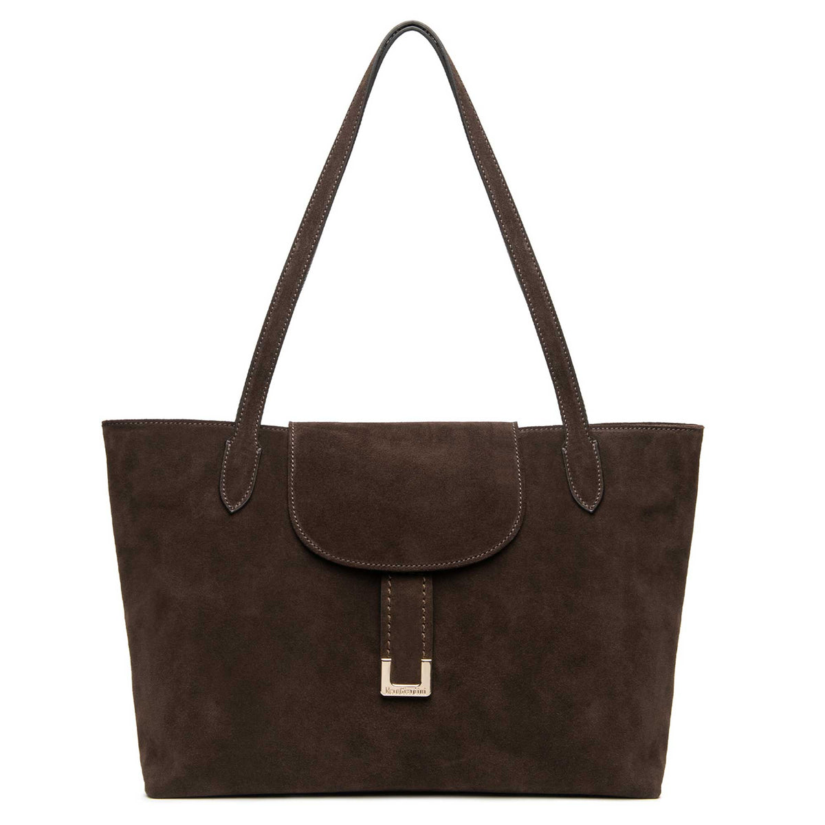 Borsa tote in pelle NeroGiardini I644328D-300 donna Marrone