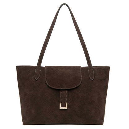 Borsa tote in pelle NeroGiardini I644328D-300 donna Marrone