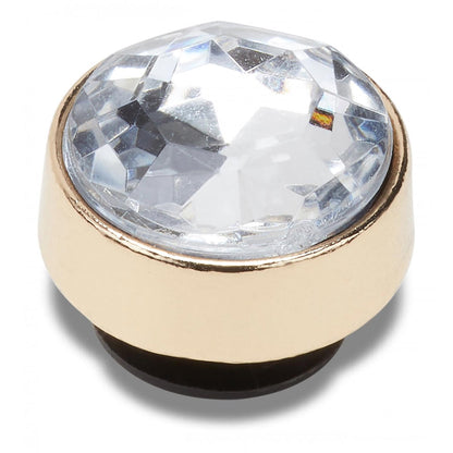 Jibbitz™ Charms per Sabot Unisex gold clear gem