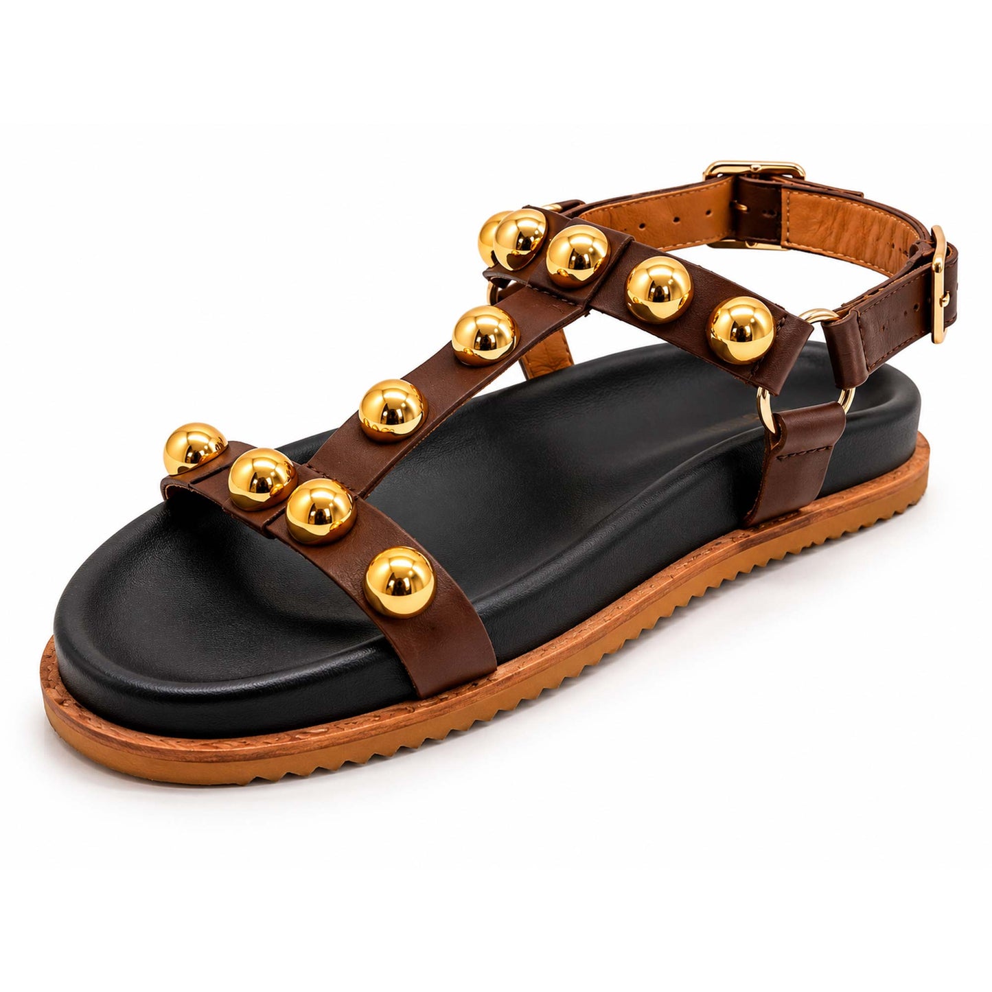 Sandali Ermans 7402 donna marrone