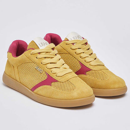 Sneakers LIU JO "Connor 01" BA6051 giallo ocra/fucsia