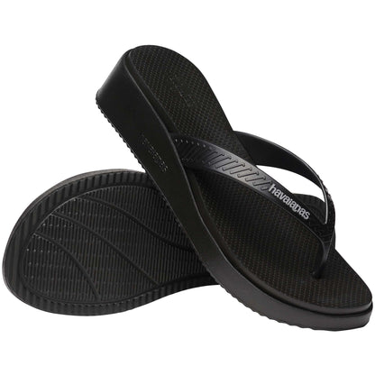 Havaianas High Platform II Nero | Sandali Infradito Donna 4150150.0090