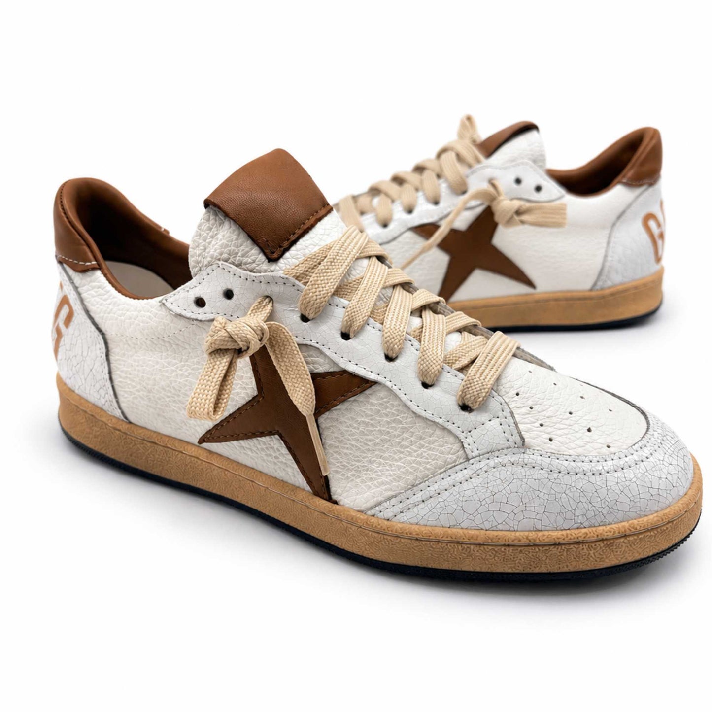 Sneaker Divine Follie "BALY" donna bianco/marrone