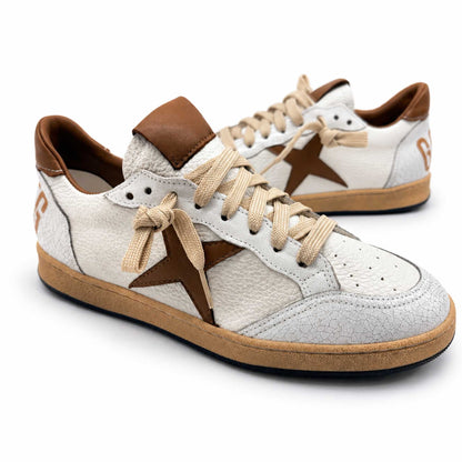 Sneaker Divine Follie "BALY" donna bianco/marrone