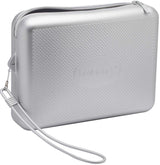 Borsa donna Beach Necessarie Havaianas in silicone beige metallizzato argento