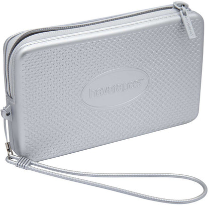 Borsa donna Mini bag plus cool Metallic Havaianas in silicone silver