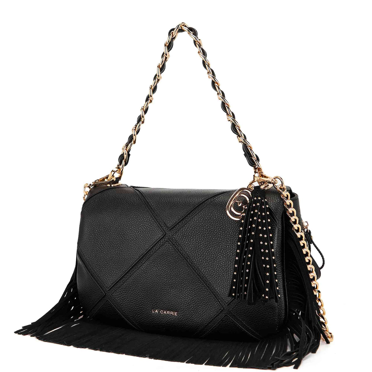 Borsa a spalla Isabel La Carrie 162P-BZ-348 donna nera