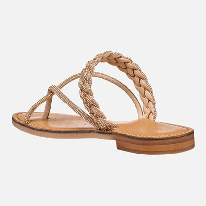 Sandali GEOX "Maddalusia C" D65YMJ champagne