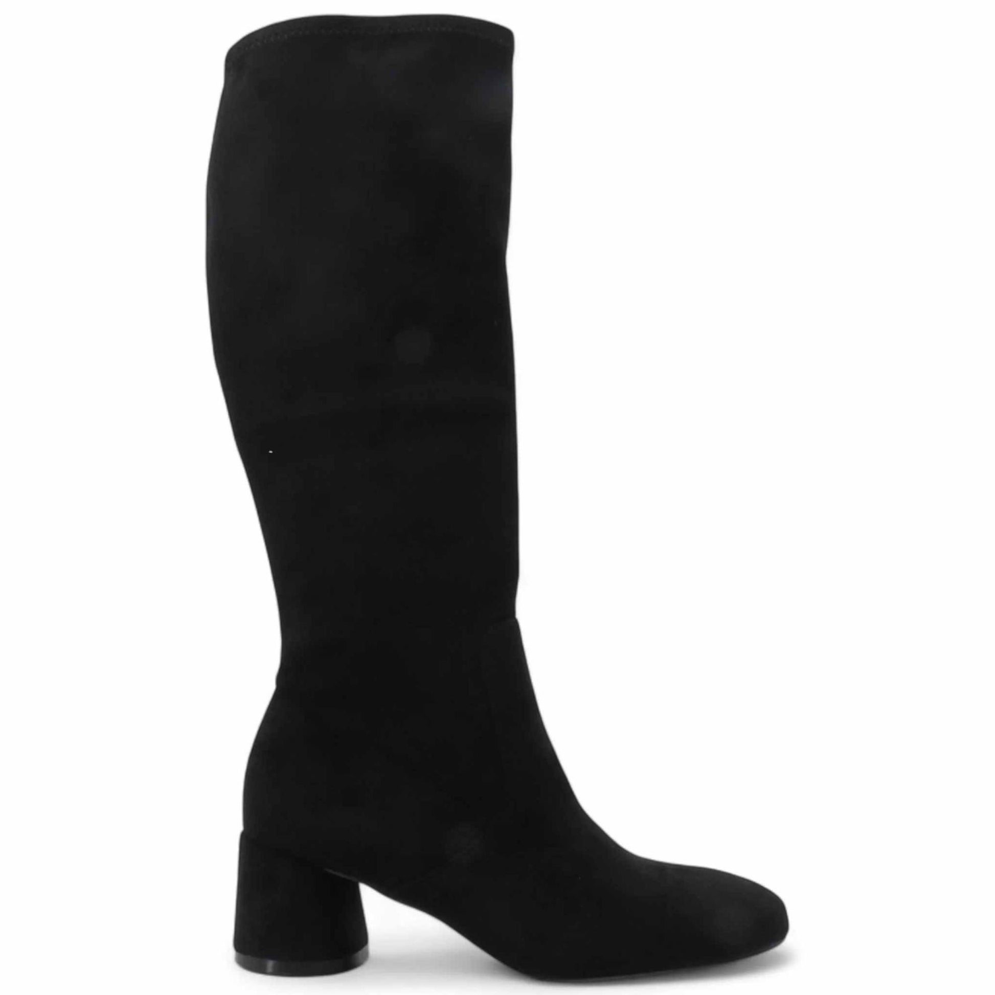 Stivale CafèNoir LB9019 scarpe donna in stretch nero