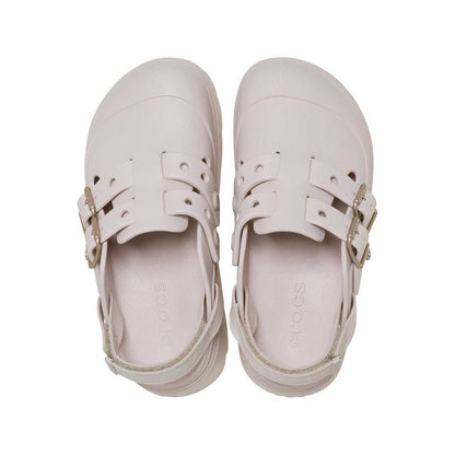 Sabot Crocs Glog Loaferette 214105 Bianco Crema