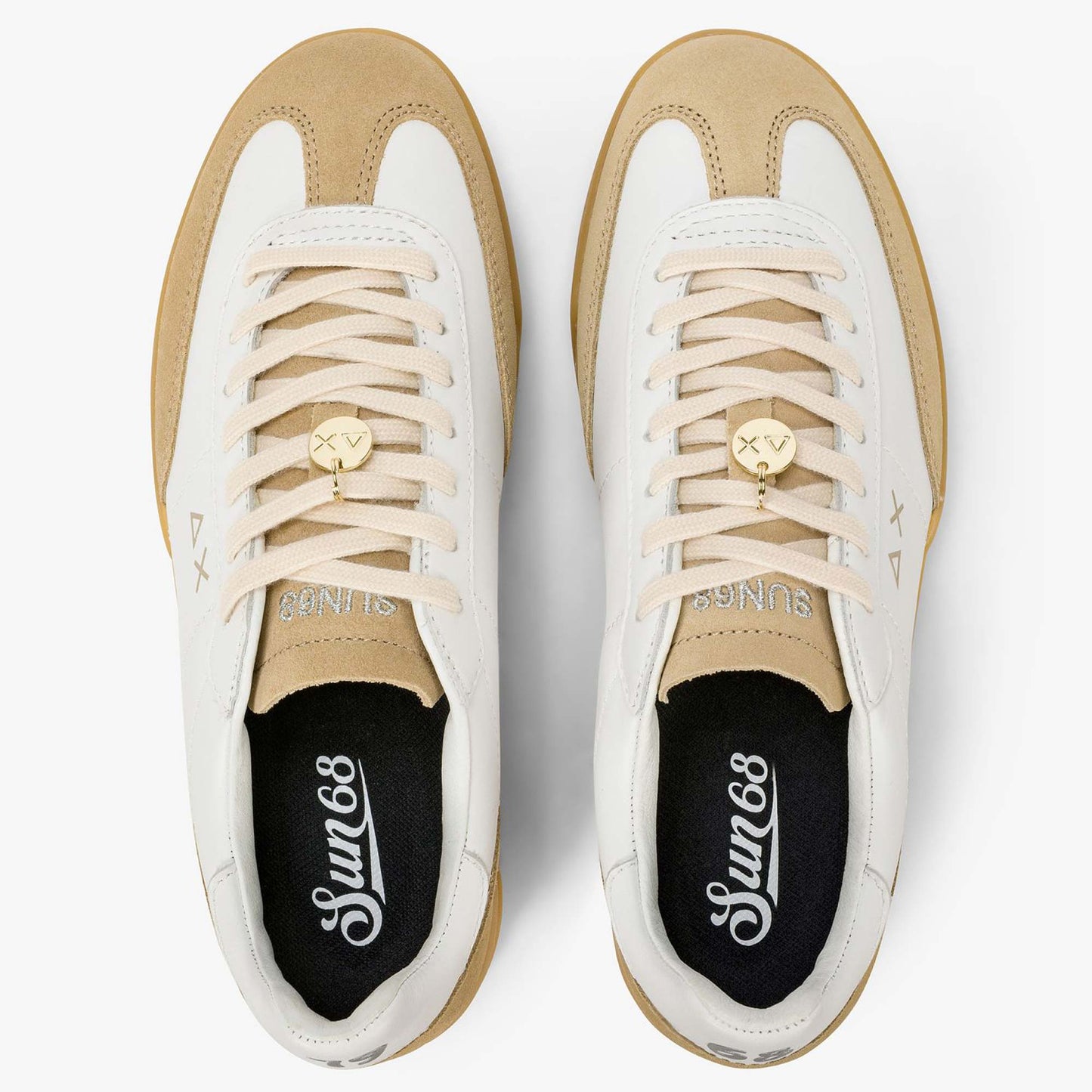 Sneakers SUN68 California Leather Donna Z36249-0116 Bianco | Di Tendenza e Comode