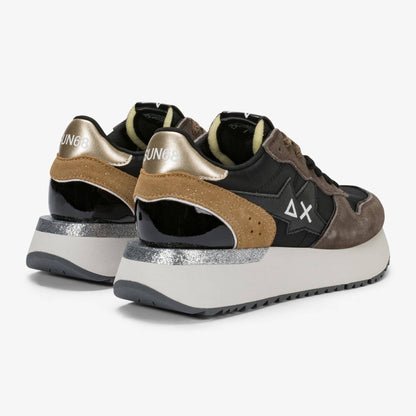 Sneaker SUN68 Big Stargirl "GRACE LEATHER"  Z46229-11