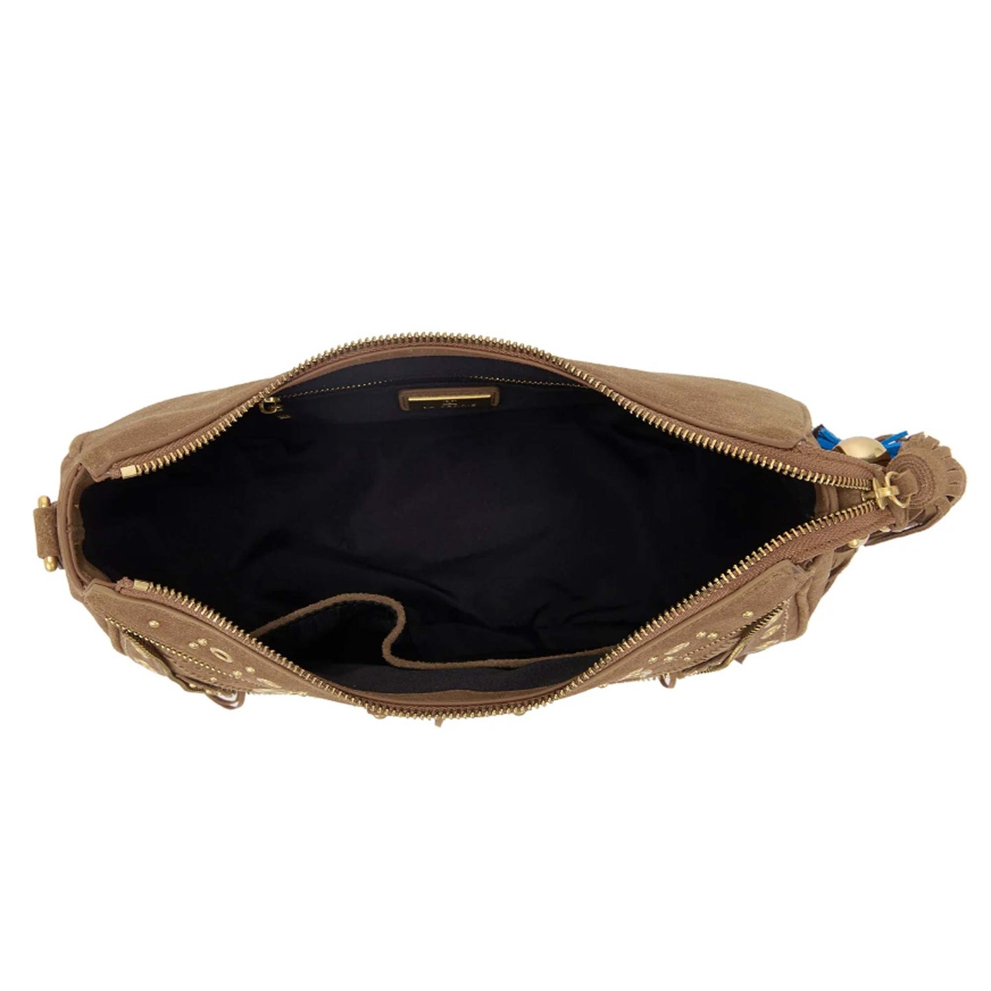 Borsa a spalla La Carrie Jungle 161M-DB-173-SUE Tracolla cuoio