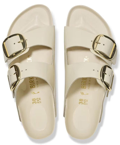 Sandali Arizona Big Buckle Shine Birkenstock ecru 1026128 (35-41)