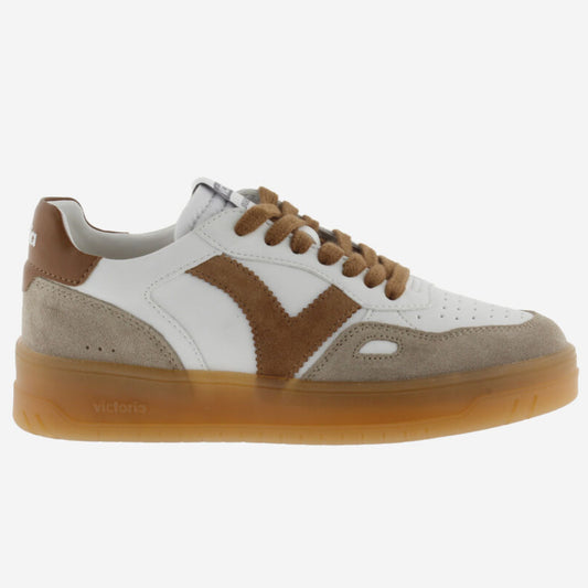 Sneakers VICTORIA Seul 1257125 scarpe uomo Bianco/Marrone