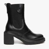 Stivaletti NeroGiardini Chelsea I618080D-100 Donna in Pelle Nera