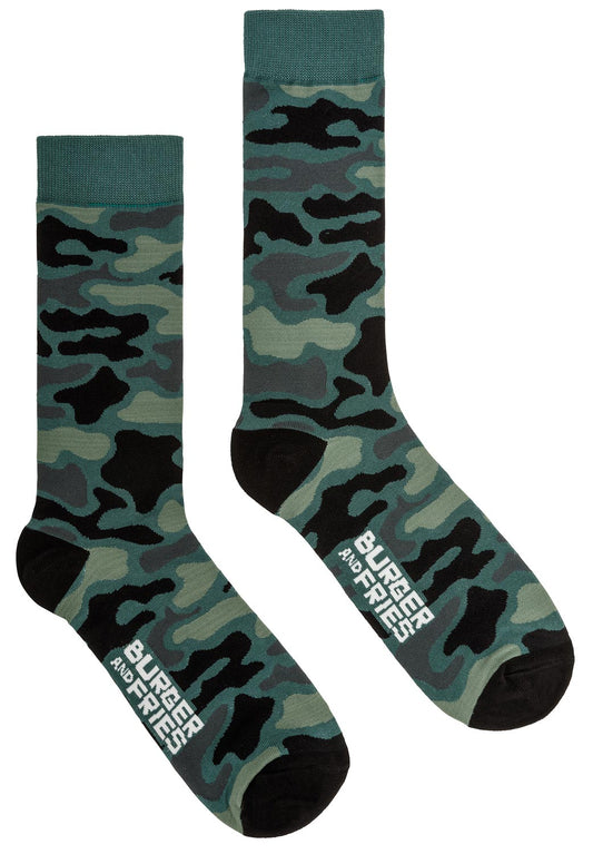 Calze Camouflage Socks BF1208 "Militare" Socks Bruger and Fries