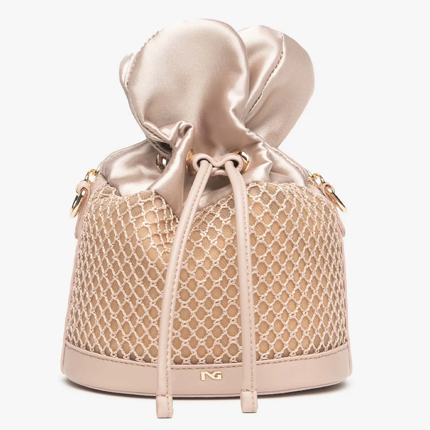 Borsa a secchiello NeroGiardini E644124DE-671 donna