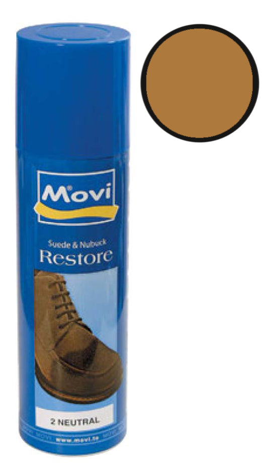 Spray ravvivante per camoscio e nubuck di colore beige camel
