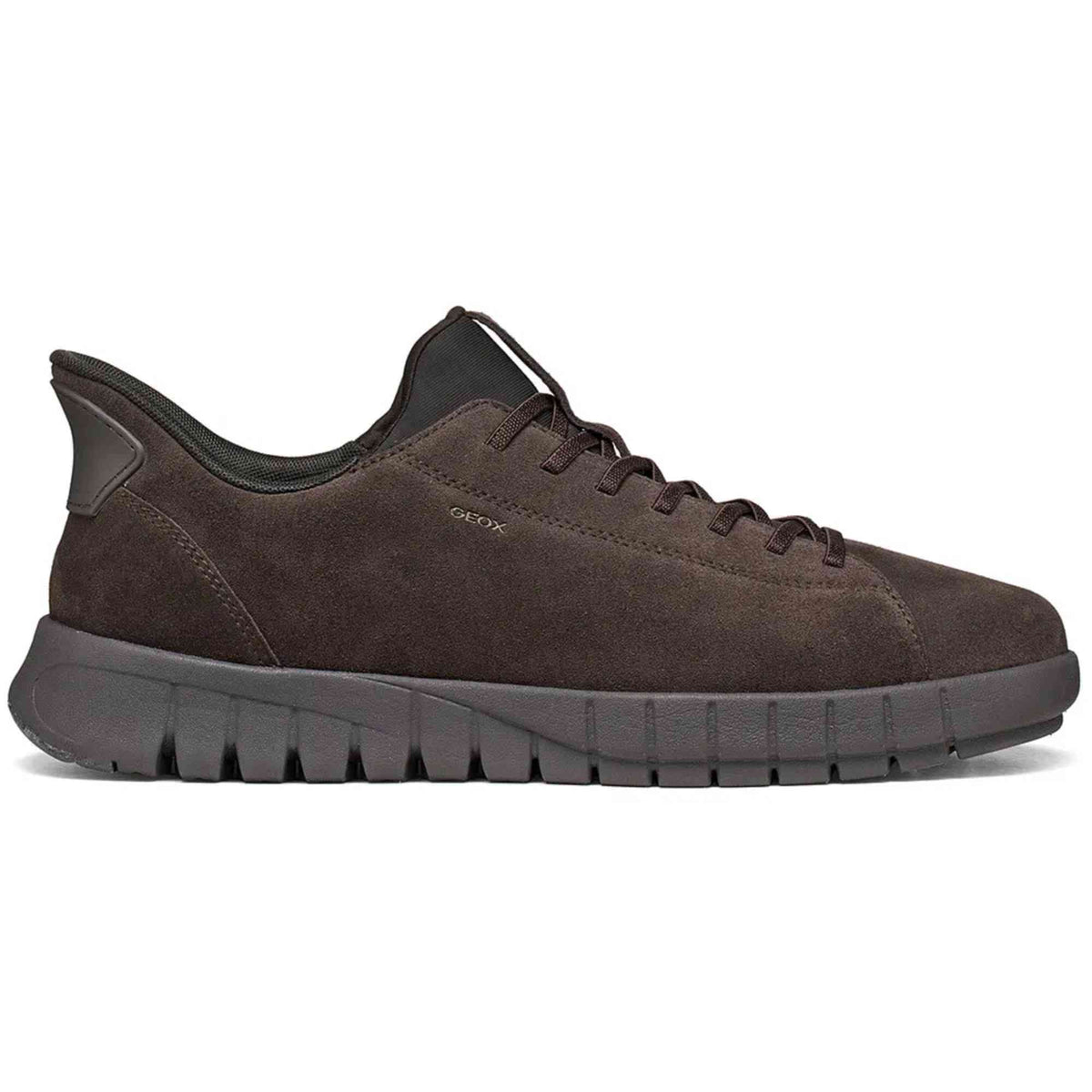 Sneakers GEOX "Flextride Plus" U65MAA camoscio marrone