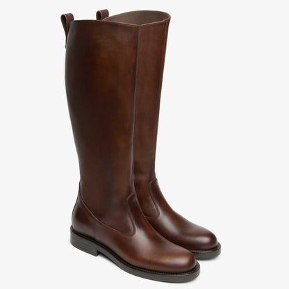 Stivali NeroGiardini I617986D-412 scarpe donna Marrone