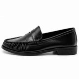 Mocassino INUOVO LF6962 donna  donna in pelle nero