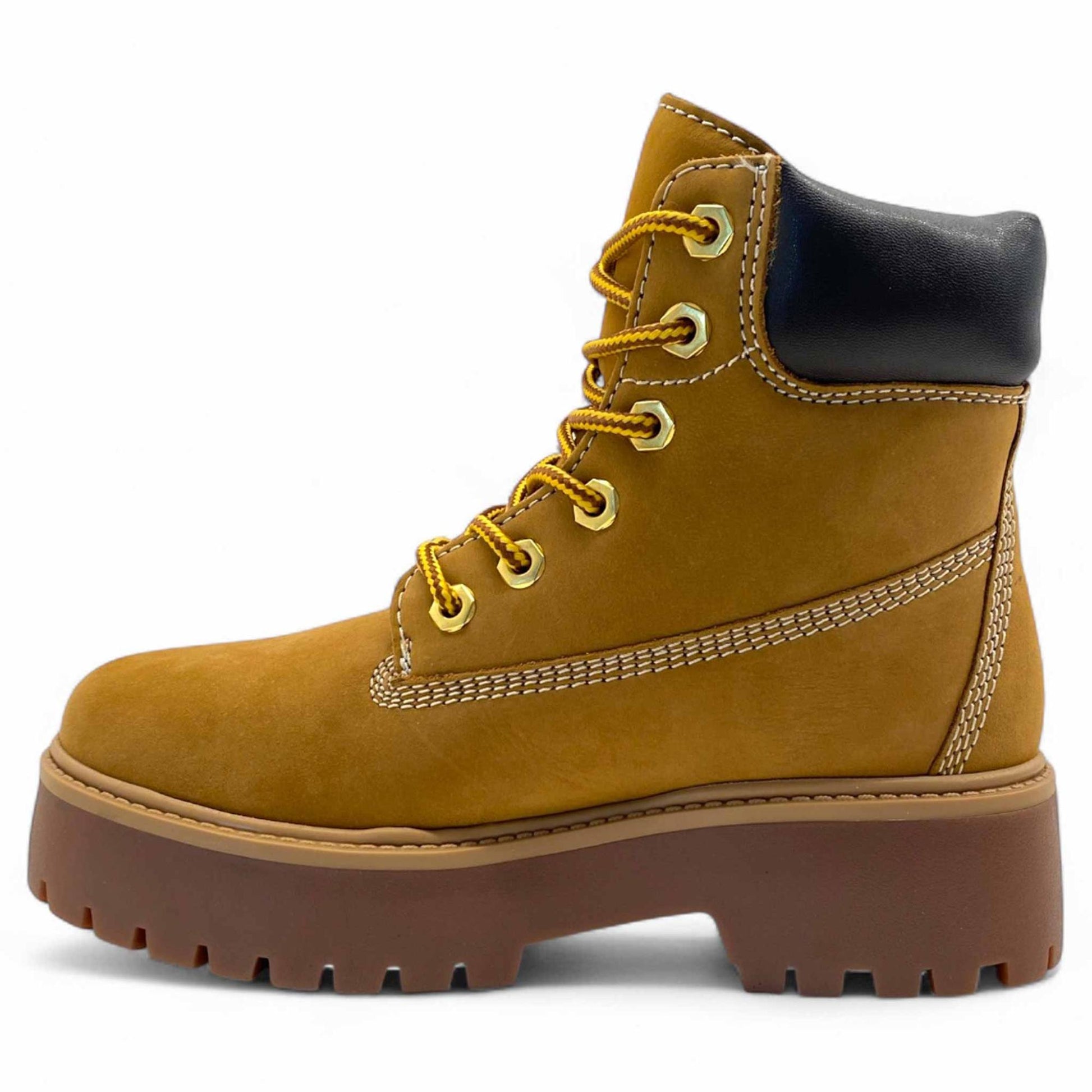 Polacchino allacciato MGP BAN-15 in nubuck giallo