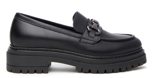 Mocassini NeroGiardini I411410-100 I411410 1410 scarpe donna