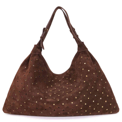 Borsa shopping Metropolis La Carrie 162P-TX-476 donna Marrone