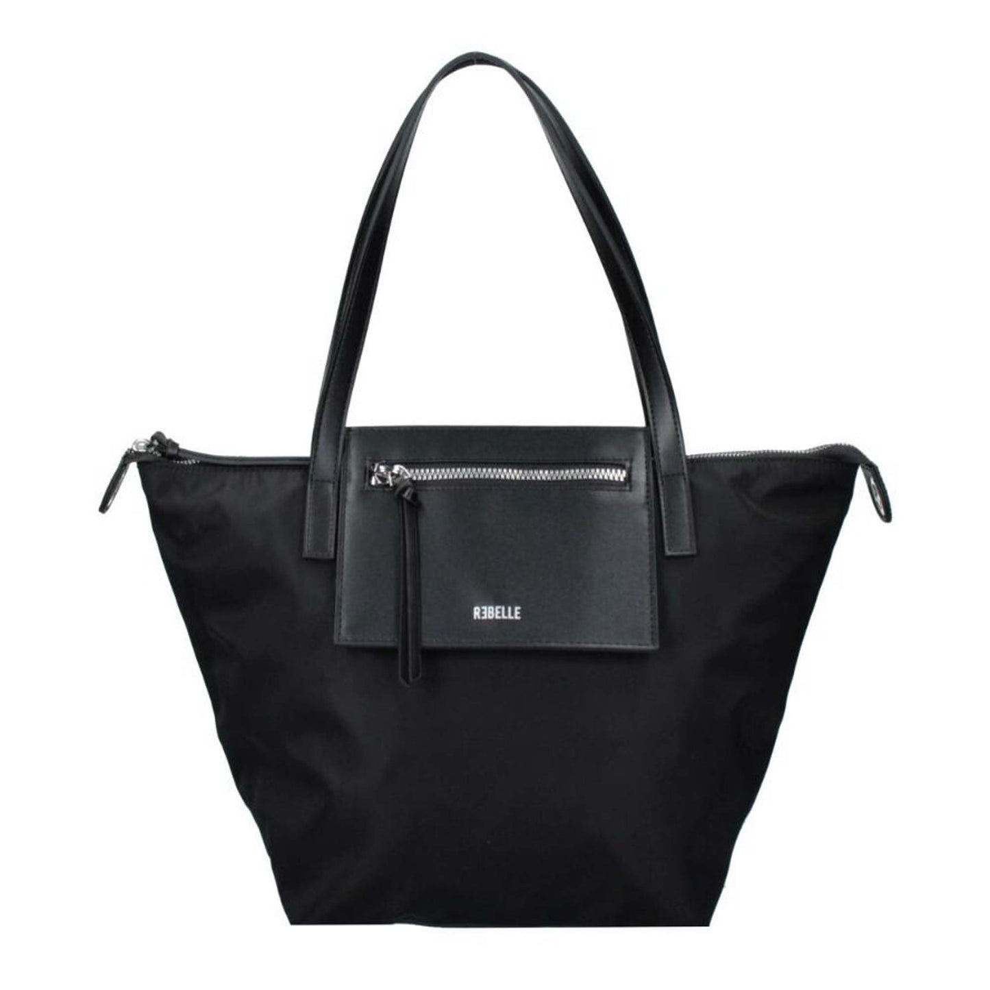 Borsa a spalla REBELLE NOA Big Nylon nero