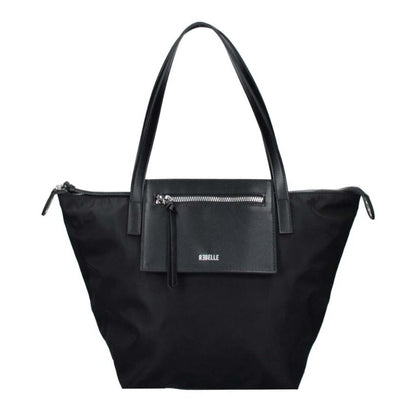 Borsa a spalla REBELLE NOA Big Nylon nero