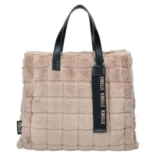 Borsa shopping  REBELLE ELECTRA FUR REB0291-T0150 beige