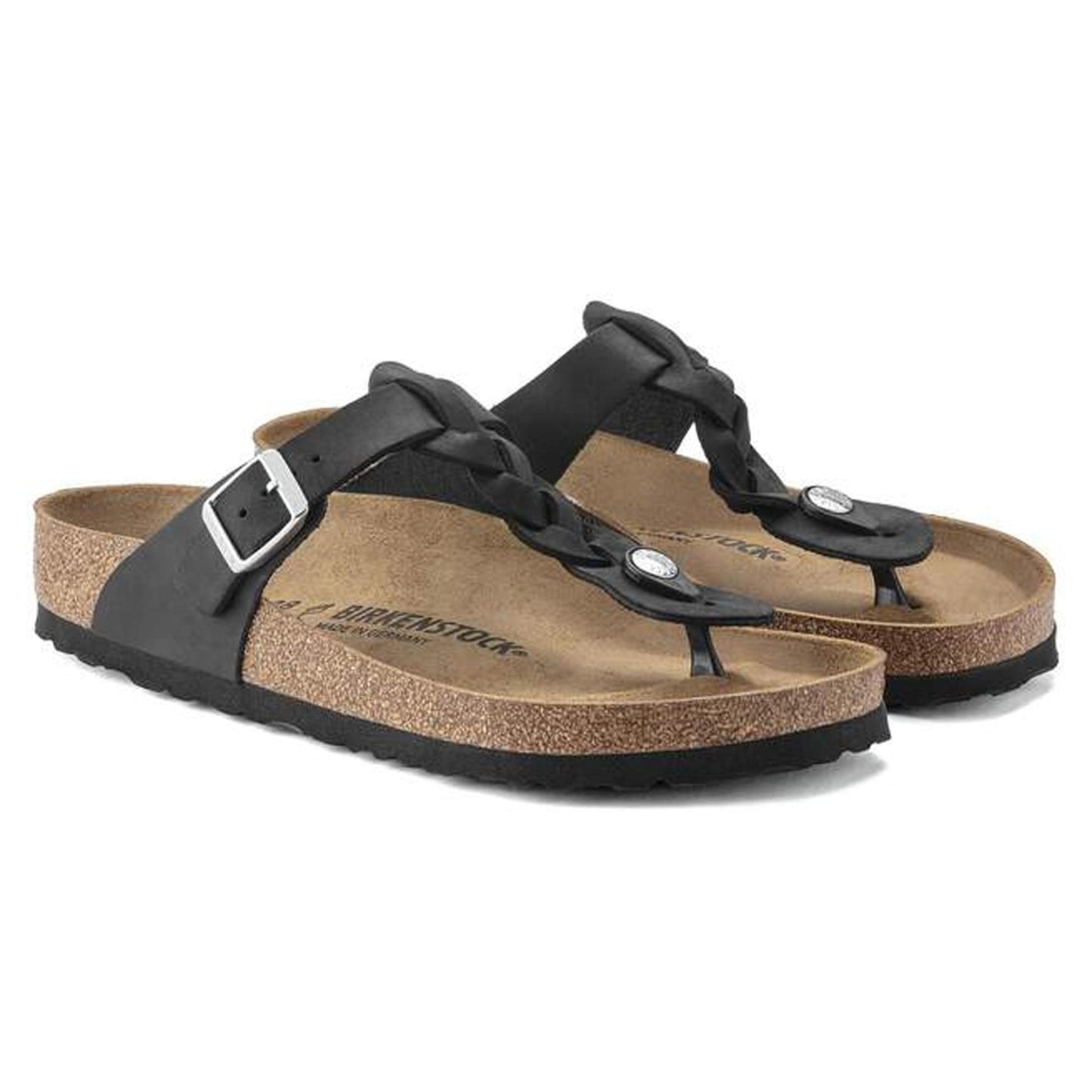Sandali Gizeh Braided Birkenstock 1021349 nero