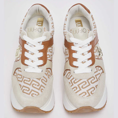 Sneakers LIU JO "Maxi Wonder PLUS 02" BA6019 beige