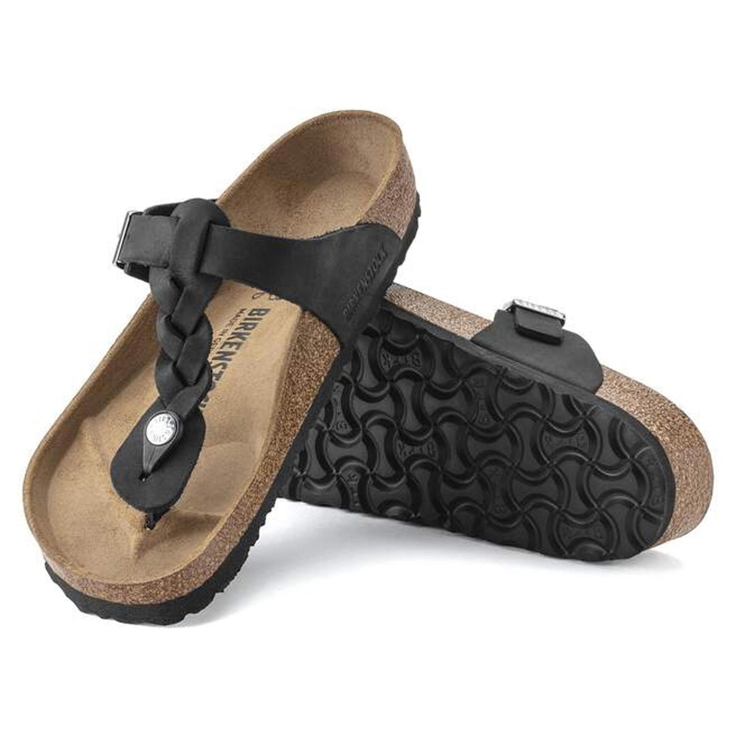 Sandali Gizeh Braided Birkenstock 1021349 nero