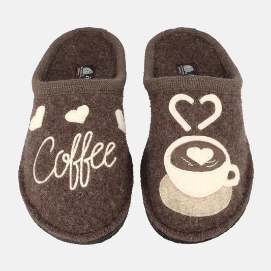Pantofole HAFLINGER Flair "Coffee Time" 31501563 (36-42)