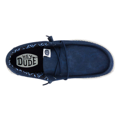 Scarpe Hey Dude Wally Stretch Canvas Uomo 40700-410 | Comode, leggere, slip-on