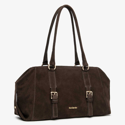 Bauletto in pelle NeroGiardini I644320D-300 donna Marrone