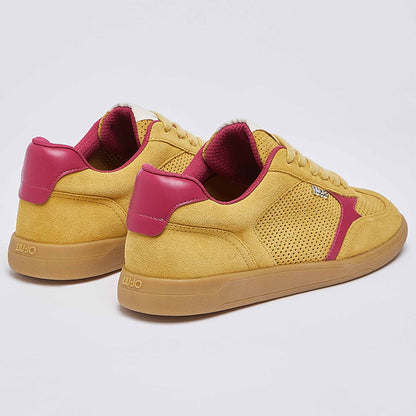 Sneakers LIU JO "Connor 01" BA6051 giallo ocra/fucsia