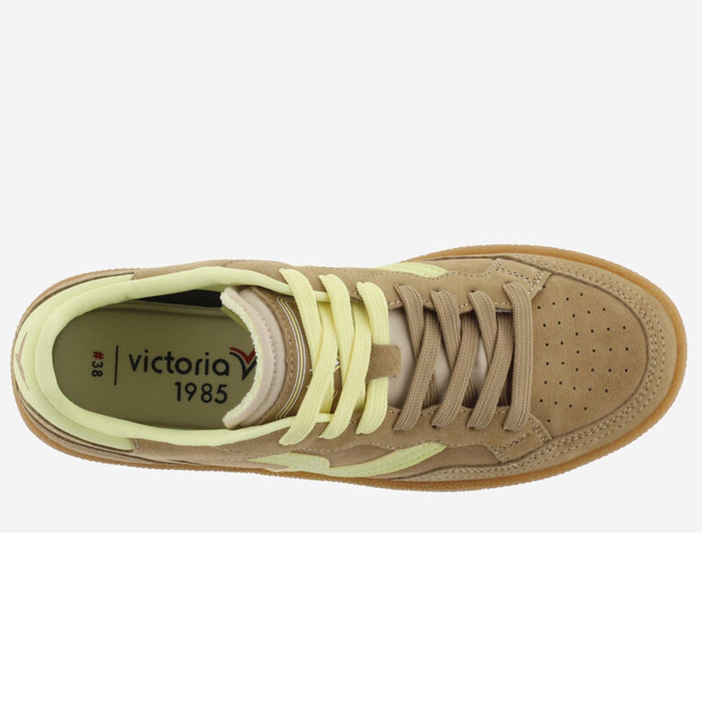Sneakers VICTORIA 8806116 beige scarpe donna