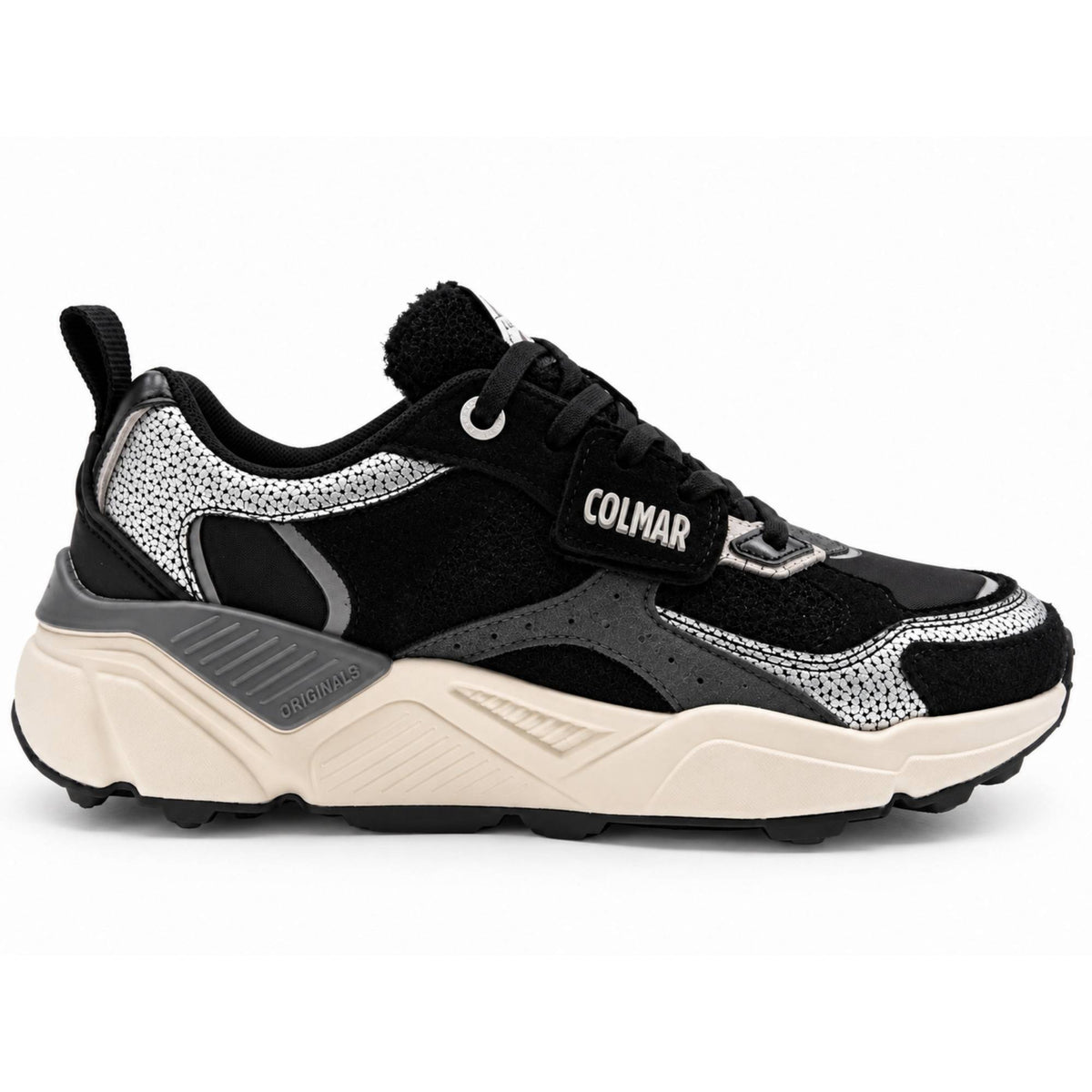 Sneaker Colmar Garner Sparkle S135 Donna Nero