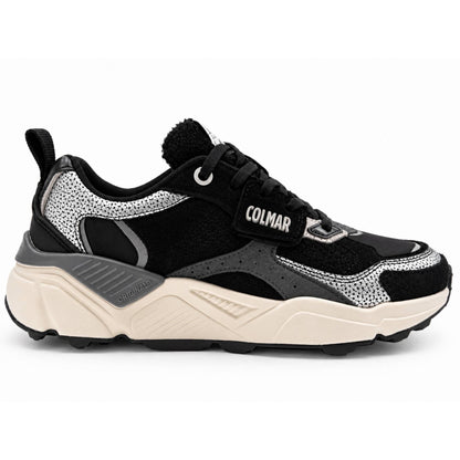 Sneaker Colmar Garner Sparkle S135 Donna Nero