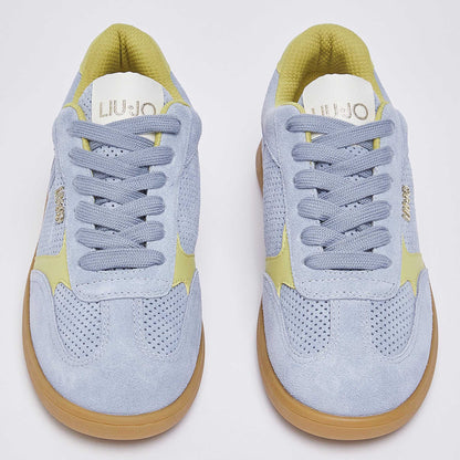 Sneakers LIU JO "Connor 01" BA6051 celeste/giallo