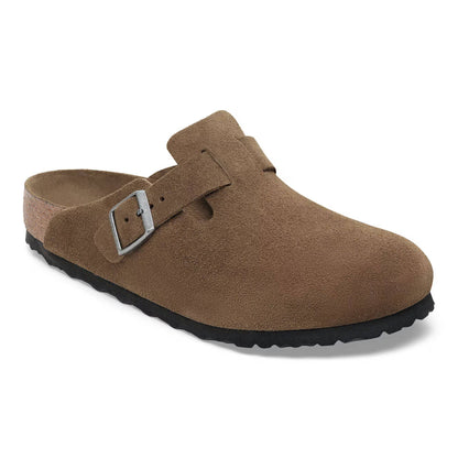 Sabot Boston  Birkenstock 1032795 camoscio Dark Tea (35-40)