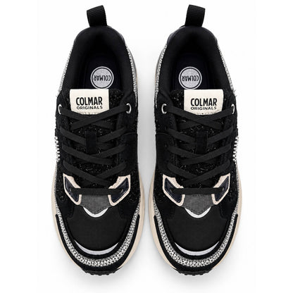 Sneaker Colmar Garner Sparkle S135 Donna Nero