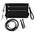 Borsa a spalla mini REBELLE ADEN NYLON nero