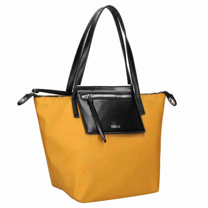 Borsa a spalla REBELLE NOA NYLON Giallo Mostarda