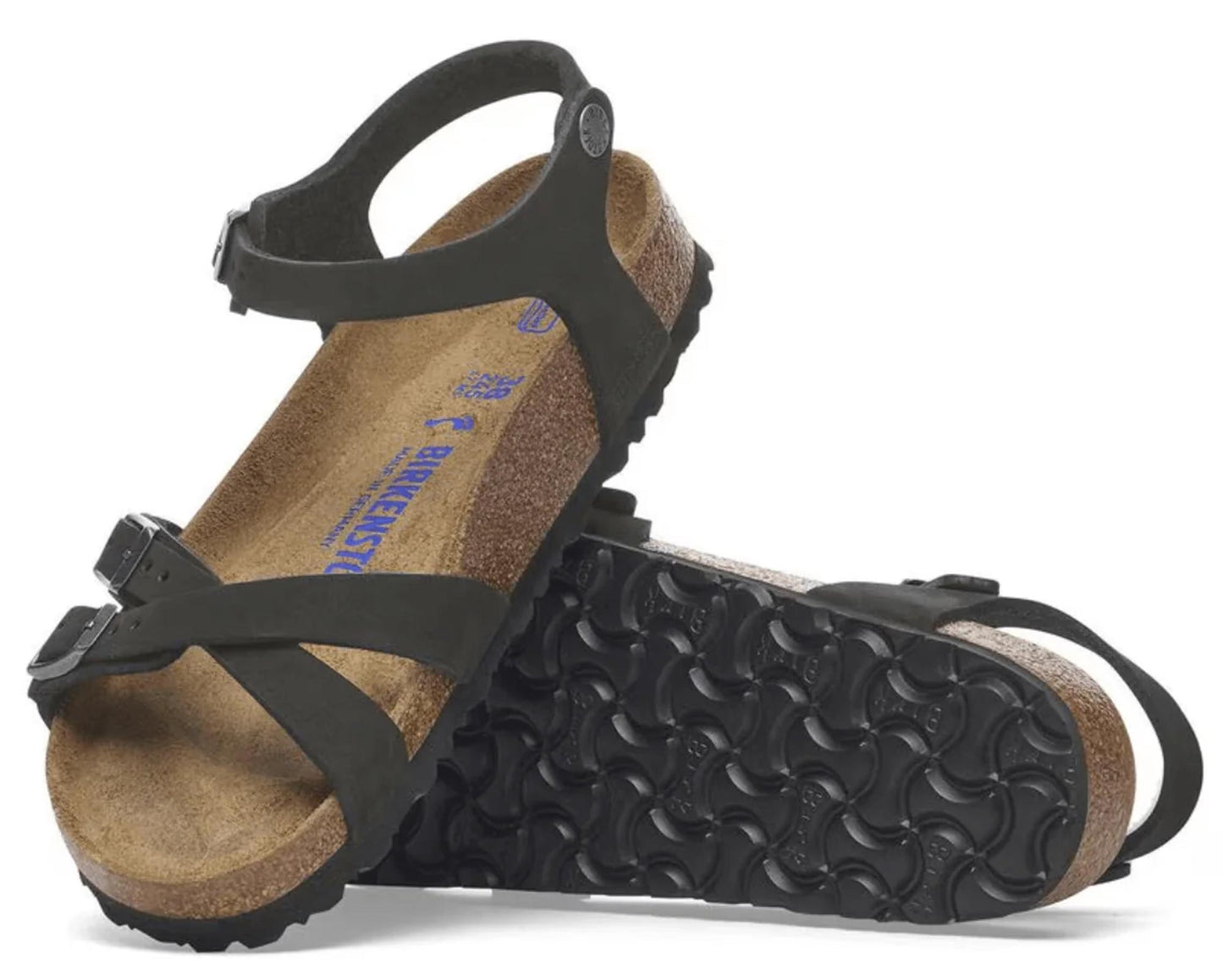 Sandali Kumba Soft Birkenstock 1029526 nubuk nero (35-41)