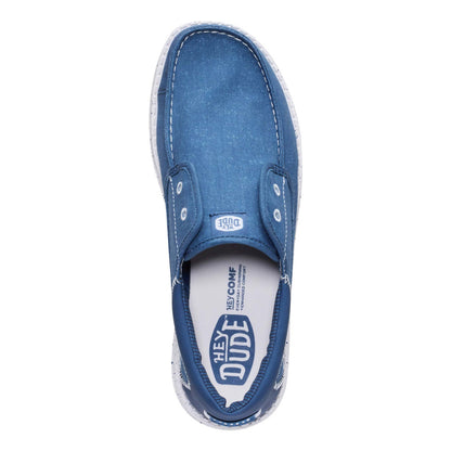 Scarpe Hey Dude Wally Cru Stretch Canvas Uomo 45141-4ZL | Comode, leggere, slip-on