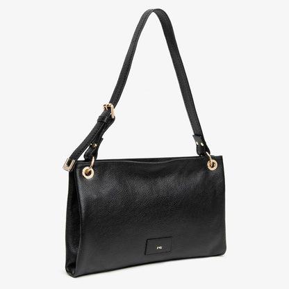 Borsa a spalla in pelle NeroGiardini I644323D-100 donna